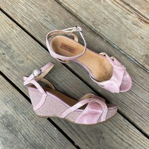Mix Mooz Wedge Sandals, Size 7.5